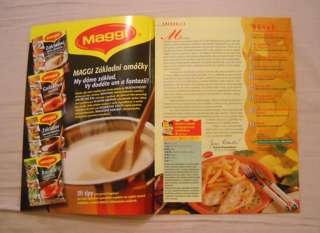 Maggi Maggazín rok 1999 číslo 4 - Pro Vás a Vaši kuchyni