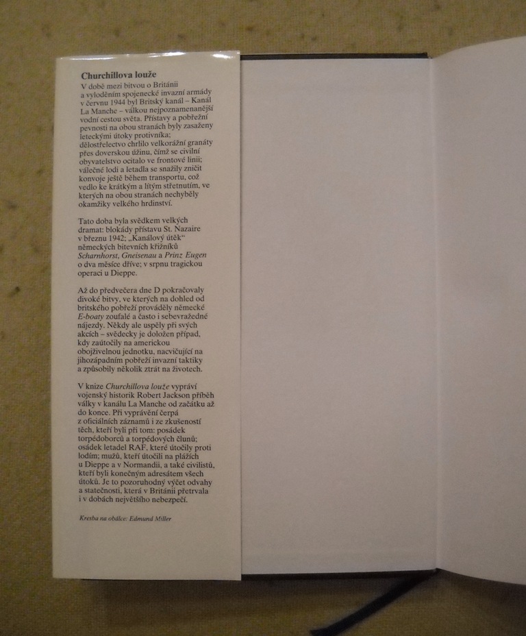 Robert Jackson - Churchillova louže: válka v kanále La Manche 1939-1945 - 1998