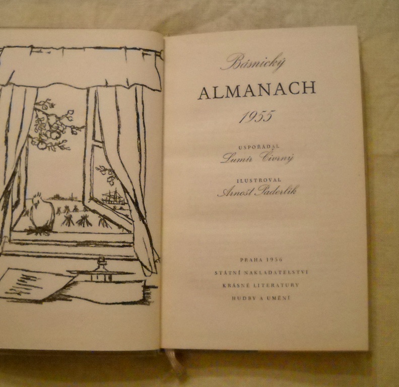 Básnický almanach 1955 - uspořádal Lumír Čivrný