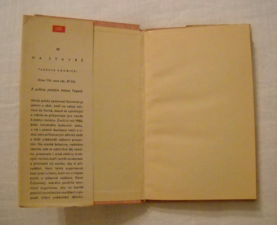Tadeusz Konwicki - Na stavbě - Svoboda 1951