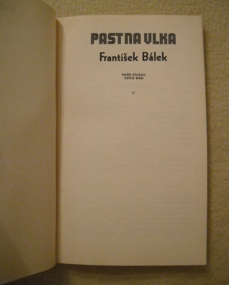 František Bálek - Past na vlka - eso 1986
