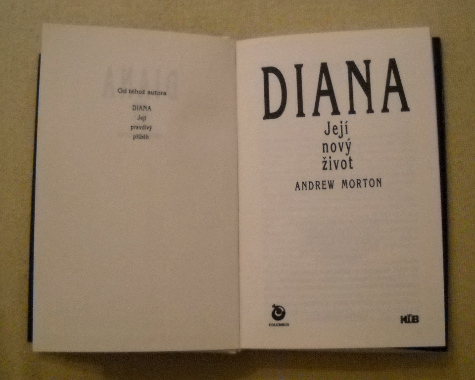 Andrew Morton - Diana Její nový život - 1997