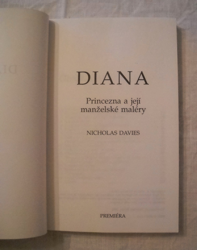 Nicholas Davies - Diana Princezna a její manželské maléry - 1992