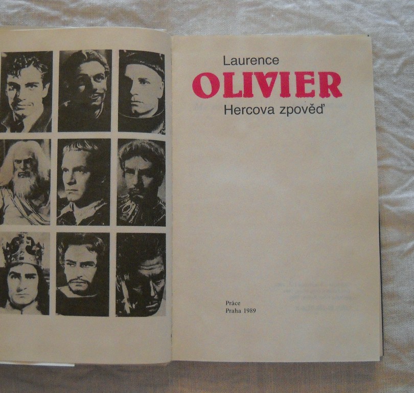 Laurence Olivier - Hercova zpověď - Práce 1989