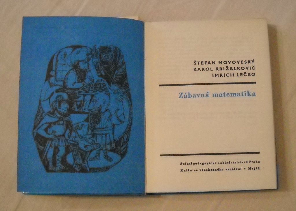 Novoveský, Križalkovič, Lacko - Zábavná matematika - SPN 1983