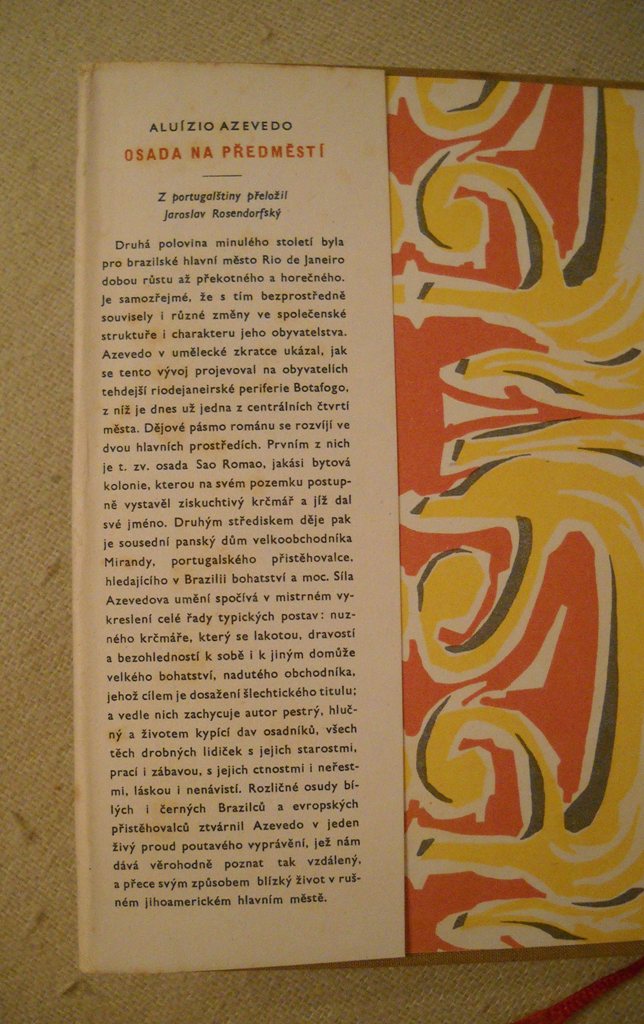 Aluízio Azevedo - Osada na předměstí - SNKLHU 1957