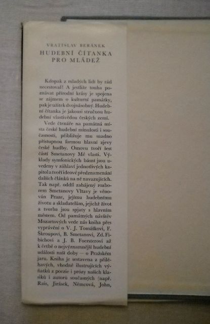 Vratislav Beránek - Hudební čítanka pro mládež - 1965
