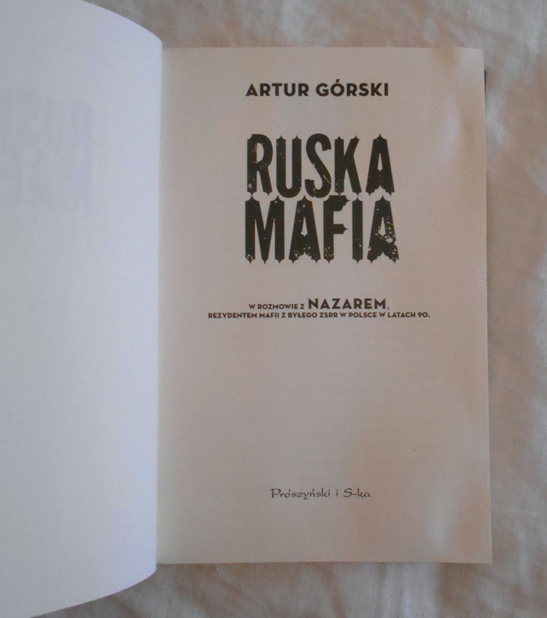Artur Górski - Ruska mafia - Warszava 2019