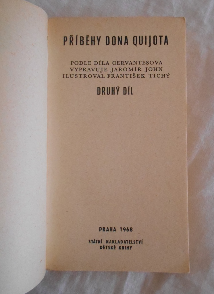 Cervantes, John - Příběhy Dona Quijota díl 2. - Střelka 1968