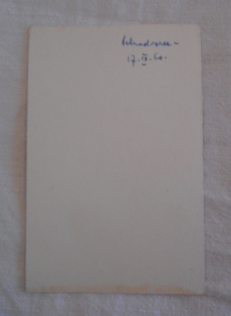 Dobová místopisná fotografie Petrohrad - Petrodvorec fontánky - 1960