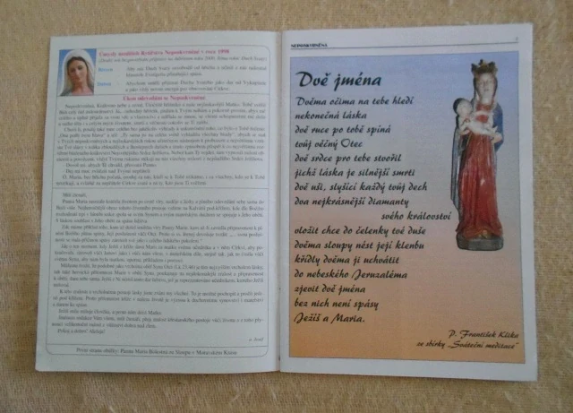 Časopis Immaculata 36 rok 1998 č. 2