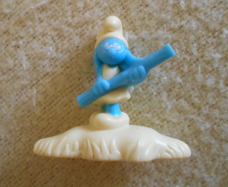 Dětská figurka - Šmoulinka na podstavci - 5 cm