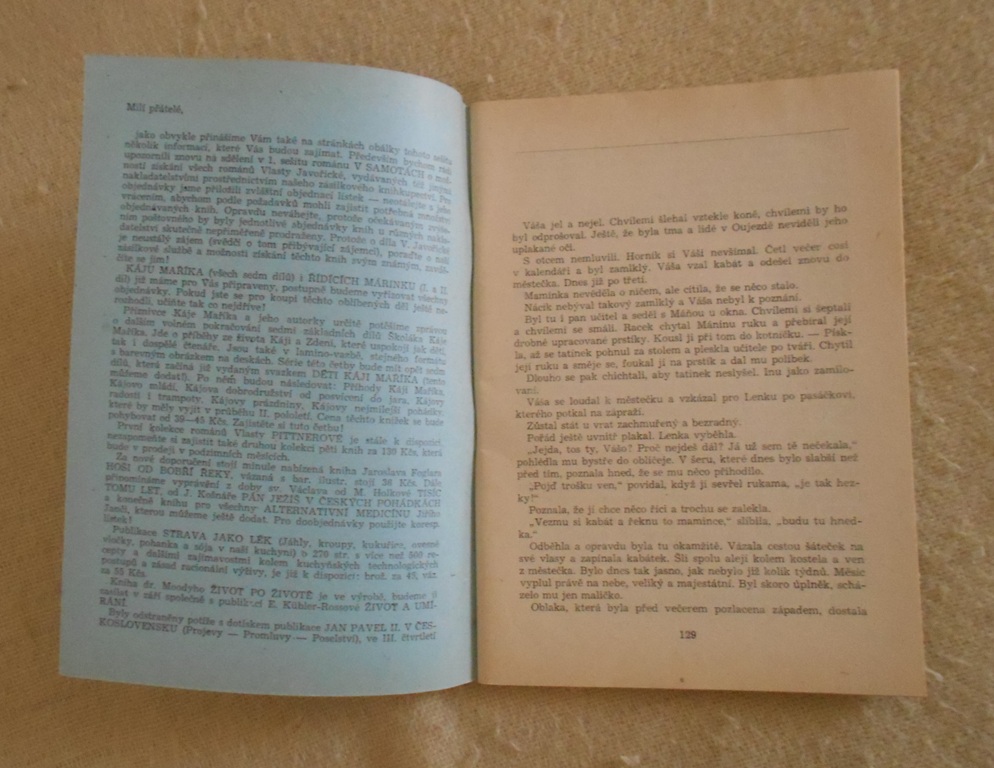 Vlasta Javořická - V samotách 3. sešit - 1991
