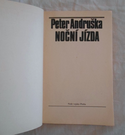 Peter Andruška - Noční jízda - Napětí 1989