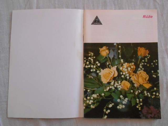 Katalog Sempra ZZS Kroměříž - Růže - 1976
