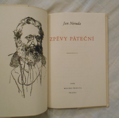 Jan Neruda - Zpěvy páteční - Mf 1956