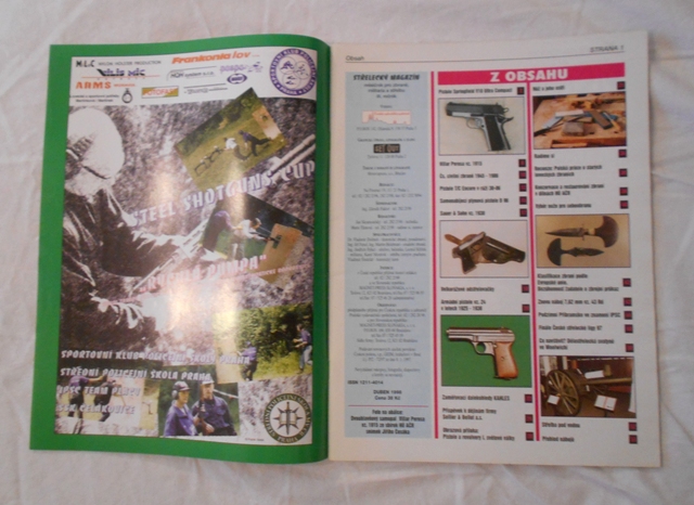 Časopis Střelecký magazín rok 1998 číslo 4