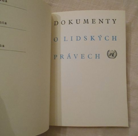 Dokumenty o lidských právech - Mf 1969