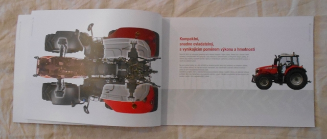 Propagační brožura Massey Ferguson MF 6600 - 2013