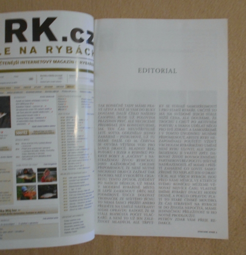 Časopis Sportovní rybář květen-červen 2008