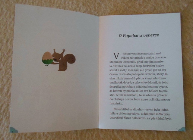 Pohádkový sešitek O Popelce a veverce