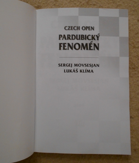 Movsesjan, Klíma - Czech Open Pardubický fenomén - 2009