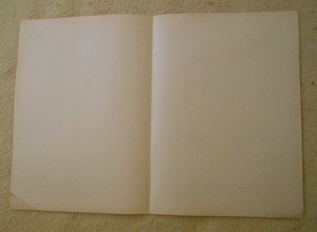 Barevný papír negumovaný - retro obálka originální