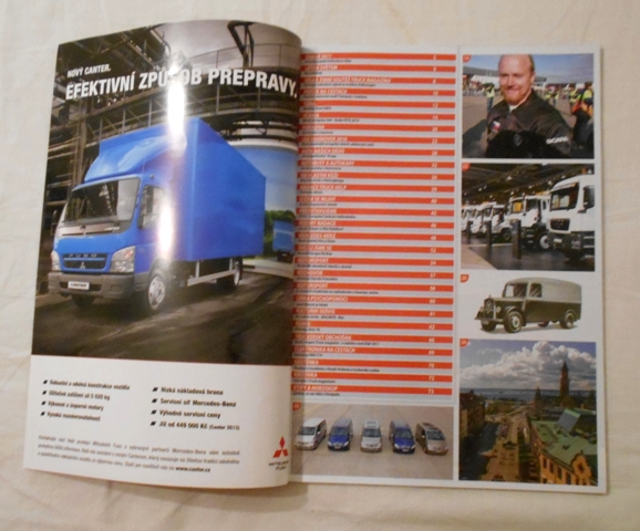 Časopis Truck magazín rok 2010 - listopad