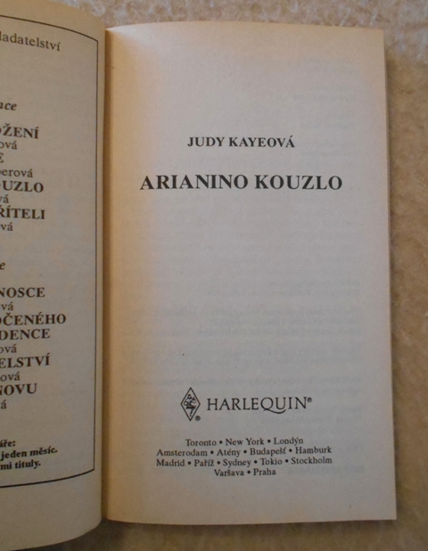 Judy Kayeová - Arianino kouzlo - Harlequin 1993