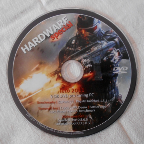 DVD 9 GB pro tuning PC - Hardware speciál léto 2011