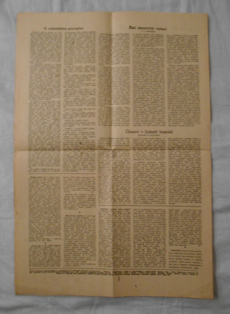Kostnické jiskry evangelický týdeník ročník 38 číslo 12 z 26. 3. 1953