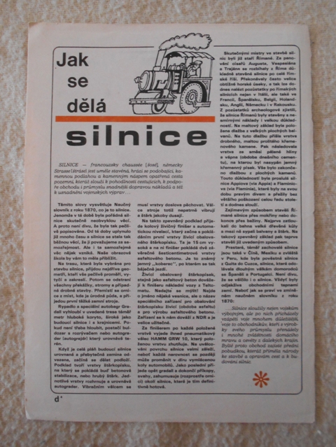 abc - Obrazová škola abc Jak se dělá silnice