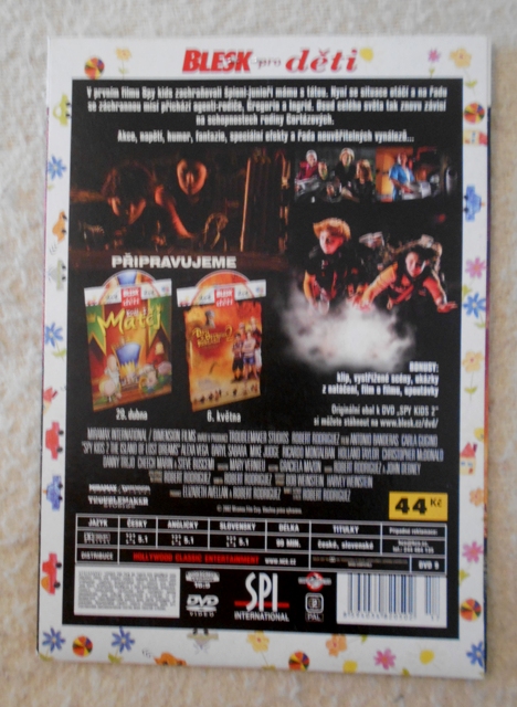Spy kids 2 - rodinný dobrodružný - DVD NEVYBALENÉ