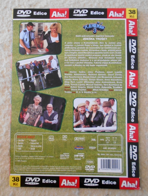 Kameňák 3 - komedie - DVD NEVYBALENÉ