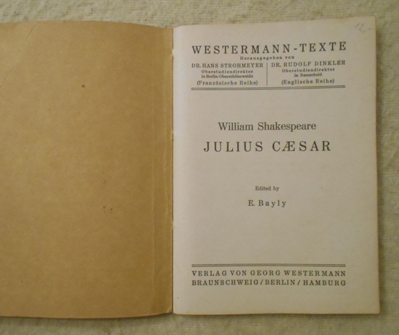 William Shakespeare - Julius Caesar - anglicky