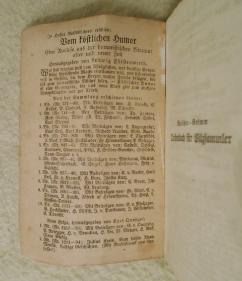 E. Walther, A. Grimm - Taschenbuch für Pilzsammler - 1918