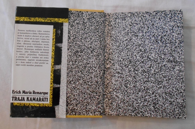 E.M. Remarque - Traja kamaráti - 1990   / slovensky /