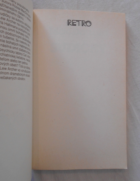 Ross MacDonald - Sudičky - 1984 / ve slovenštině /