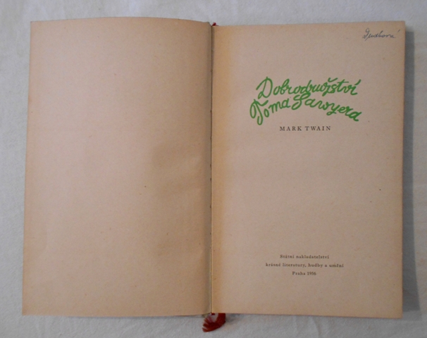 Mark Twain - Dobrodružství Toma Sawyera - 1956