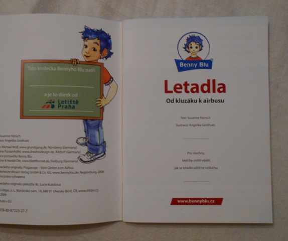 Susanne Hansch - Letadla Od kluzáku k Airbusu - Benny Blu 2009