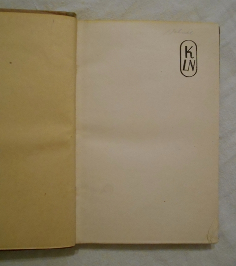 Egon Hostovský - Osamělí buřiči - LN 1948