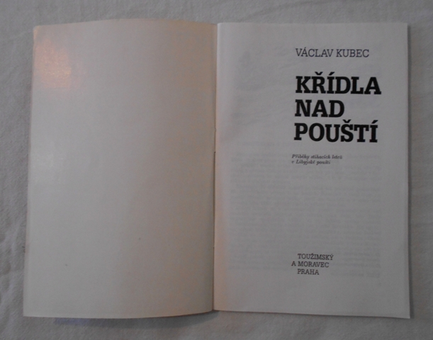 Václav Kubec - Křídla nad pouští - Polnice sv. 6 - 1992