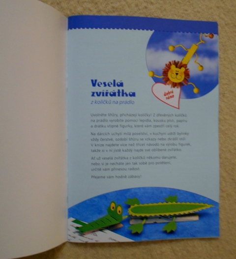 Veselá zvířátka z kolíčků na prádlo - TOPP 3260 - 2004