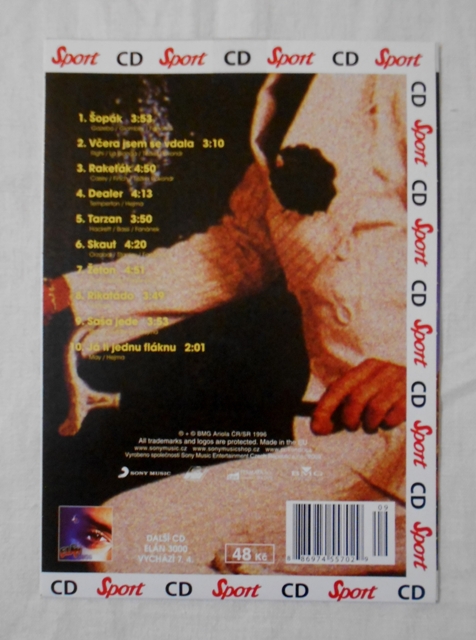 CD Těžkej Pokondr - Sbohem Tvá Máňa - 1996