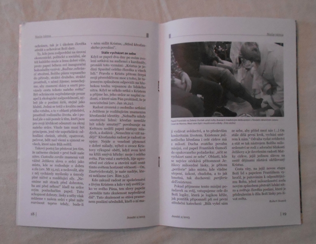 Časopis Bulletin Jezuité rok 2013 číslo 2