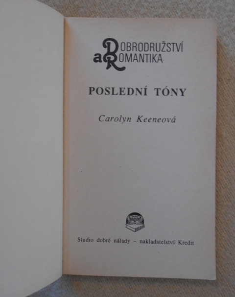Carolyn Keeneová - Poslední tóny - Nancy Drew / Dobrodružství a romantika 1 - 1992