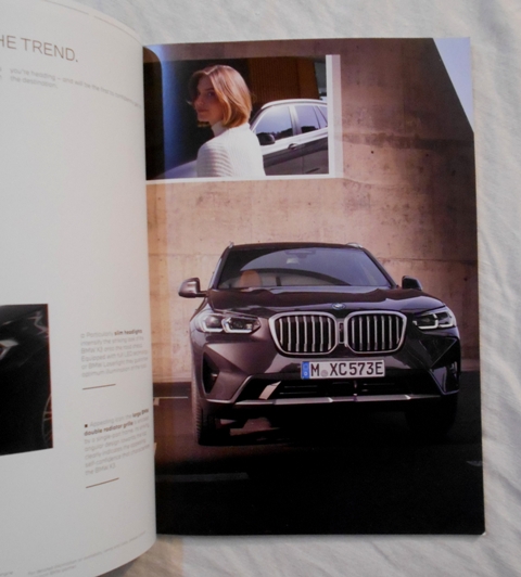 Reklamní prospekt The X3 - BMW 2021