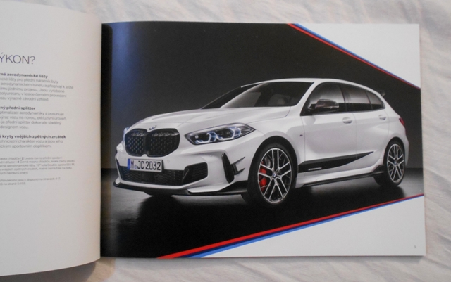 Reklamní prospekt Individualita vítězí - sportovní příslušenství pro BMW a BMW M - 2019