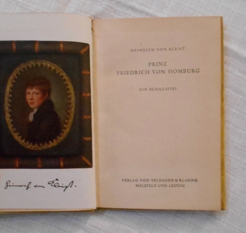 Heinrich von Kleist - Prinz Friedrich von Homburg - 1943 v němčině