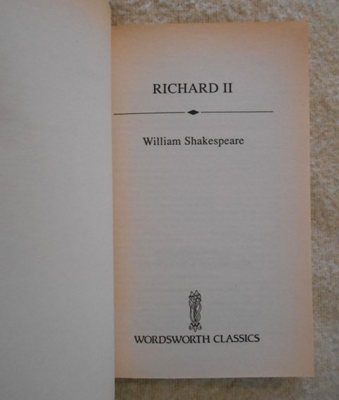 William Shakespeare - Richard II - 1993 - anglicky